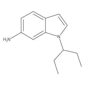 1-(pentan-3-yl)-1H-indol-6-amine Structure