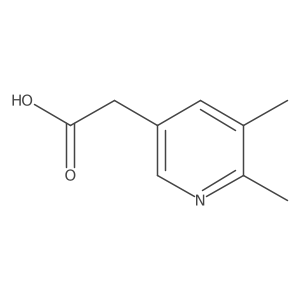 2-(5,6-Dimethylpyridin-3-yl)acetic acid结构式