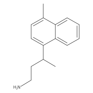 3-(4-Methylnaphthalen-1-yl)butan-1-amine结构式