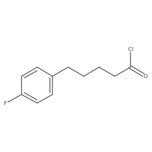 5-(4-Fluorophenyl)pentanoyl chloride结构式