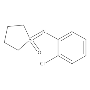 1-[(2-Chlorophenyl)imino]-1lambda6-thiolan-1-one结构式