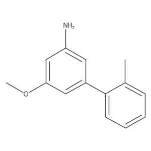 5-Methoxy-2'-methyl-[1,1'-biphenyl]-3-amine Structure