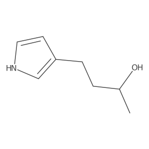 (2S)-4-(1H-pyrrol-3-yl)butan-2-ol Structure