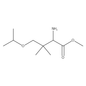 Methyl 2-amino-3,3-dimethyl-4-(propan-2-yloxy)butanoate Structure