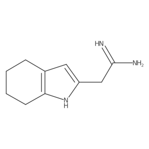 2-(4,5,6,7-tetrahydro-1H-indol-2-yl)ethanimidamide Structure