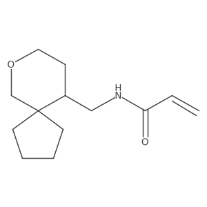 N-(7-Oxaspiro[4.5]decan-10-ylmethyl)prop-2-enamide Structure