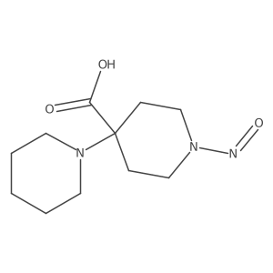 1'-Nitroso-[1,4'-bipiperidine]-4'-carboxylic acid Structure