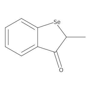 2-Methylbenzo[b]selenophen-3(2H)-one Structure