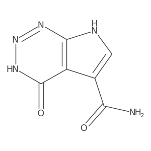 4-Oxo-4,7-dihydro-3H-pyrrolo[2,3-d][1,2,3]triazine-5-carboxamide Structure