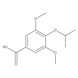 3,5-Dimethoxy-4-(1-methylethoxy)benzoic acid Structure