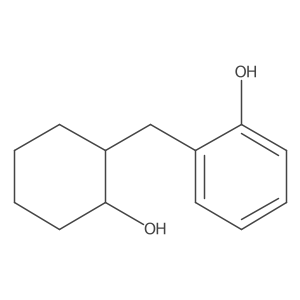 Phenol, 2-[(2-hydroxycyclohexyl)methyl]-, trans-结构式