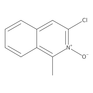 3-Chloro-1-methylisoquinoline 2-oxide结构式