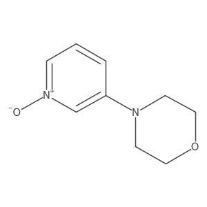 4-(1-Oxidopyridin-1-ium-3-yl)morpholine Structure