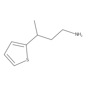 3-(Thiophen-2-yl)butan-1-amine Structure
