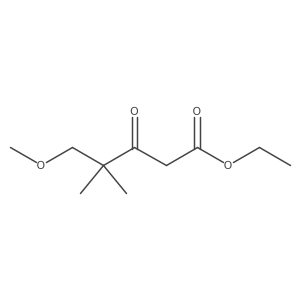 Ethyl 5-methoxy-4,4-dimethyl-3-oxopentanoate Structure