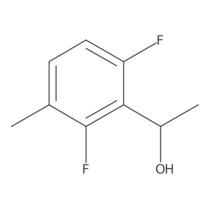 1-(2,6-Difluoro-3-methylphenyl)ethanol结构式