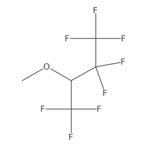 1,1,1,2,2,4,4,4-Octafluoro-3-methoxybutane Structure