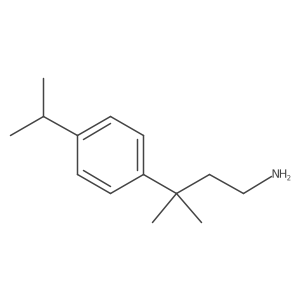 3-(4-isopropylphenyl)-3-methyl-butan-1-amine Structure