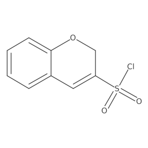 2H-chromene-3-sulfonyl chloride Structure