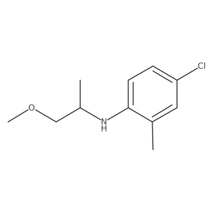 4-chloro-N-(1-methoxypropan-2-yl)-2-methylaniline结构式