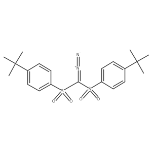 1,1a(2)-[(Diazomethylene)bis(sulfonyl)]bis[4-(1,1-dimethylethyl)benzene]结构式
