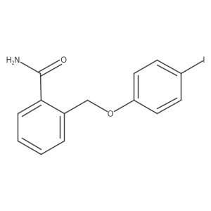 2-(4-Iodophenoxymethyl)benzamide结构式