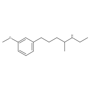 Benzenebutanamine, N-ethyl-3-methoxy-I+/--methyl-结构式