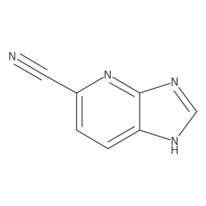 3H-Imidazo[4,5-b]pyridine-5-carbonitrile结构式
