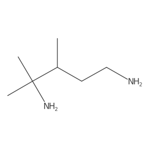 1,4-Pentanediamine, 3,4-dimethyl- Structure