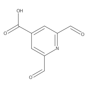 2,6-Diformylisonicotinic acid Structure