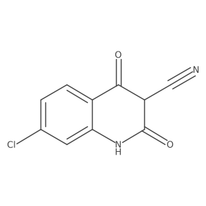 7-chloro-2,4-dioxo-1H-quinoline-3-carbonitrile Structure