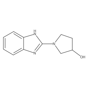 (R)-1-(1H-benzo[d]imidazol-2-yl)pyrrolidin-3-ol Structure