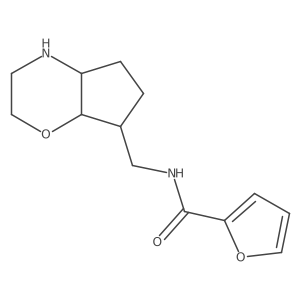 N-((Octahydrocyclopenta[b][1,4]oxazin-7-yl)methyl)furan-2-carboxamide Structure