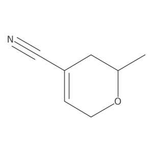 2-methyl-3,6-dihydro-2H-pyran-4-carbonitrile Structure