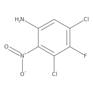 3,5-Dichloro-4-fluoro-2-nitroaniline Structure