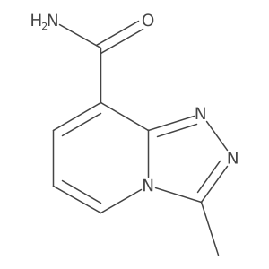 3-Methyl-[1,2,4]triazolo[4,3-a]pyridine-8-carboxamide Structure