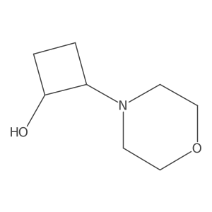 2-(Morpholin-4-yl)cyclobutan-1-ol Structure