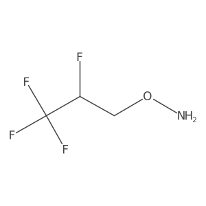 O-(2,3,3,3-tetrafluoropropyl)hydroxylamine结构式