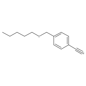 4-[(Pentyloxy)methyl]benzonitrile Structure