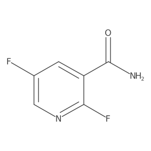 2,5-Difluoronicotinamide结构式
