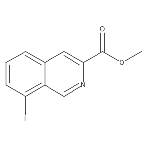Methyl 8-iodoisoquinoline-3-carboxylate Structure