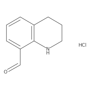 1,2,3,4-Tetrahydroquinoline-8-carbaldehyde hydrochloride Structure