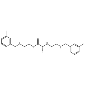 N,N'-bis{2-[(3-methylbenzyl)amino]ethyl}ethanediamide Structure