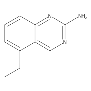 5-Ethylquinazolin-2-amine结构式