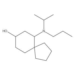 6-[(Propan-2-yl)(propyl)amino]spiro[4.5]decan-8-ol Structure