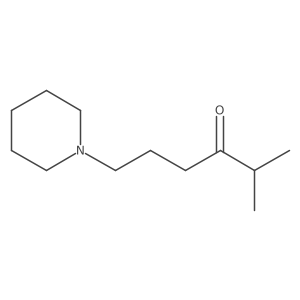 2-Methyl-6-(piperidin-1-yl)hexan-3-one结构式