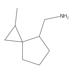 {1-Methylspiro[2.4]heptan-4-yl}methanamine结构式