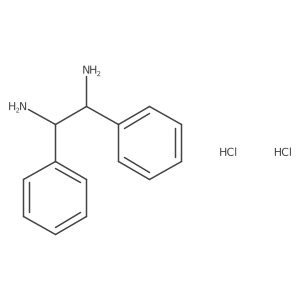 (1R,2R)-1,2-Diphenylethane-1,2-diamine dihydrochloride结构式