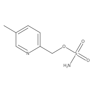(5-Methylpyridin-2-yl)methyl sulfamate Structure