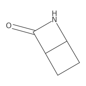 (1R,4S)-2-Azabicyclo[2.2.0]hexan-3-one Structure
